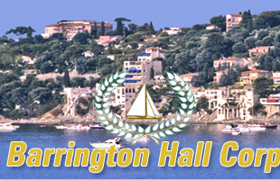 Barrington Hall , providing crewed yacht charters worldwide